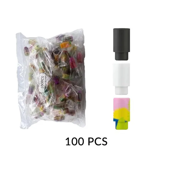 Drip Tip 510 silicone (100pcs / Pack) - image 2