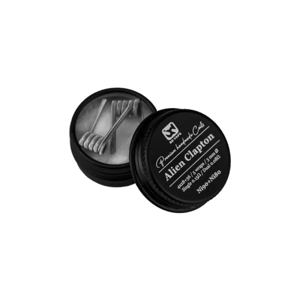 Alien Clapton Ni80+Ni90 0.15Ω Handmade (2pcs) - BD Vape - image 3
