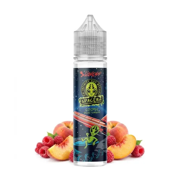 Cosmik (Pêche/Framboise) 0mg 50ml - Spacerz by Liquideo - image 2