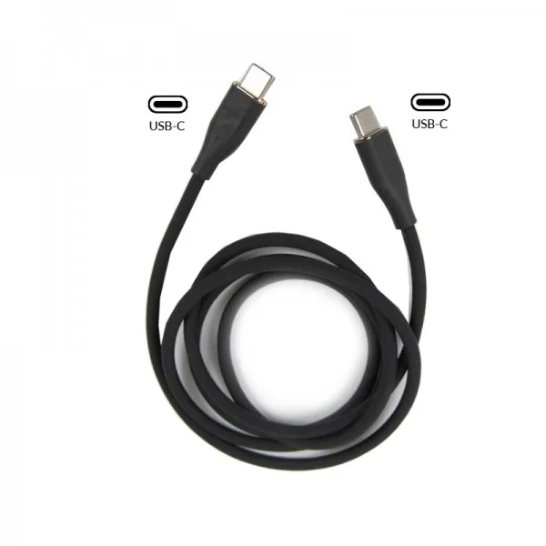 Câble Charge Rapide En Silicone 60W Type-C - image 2