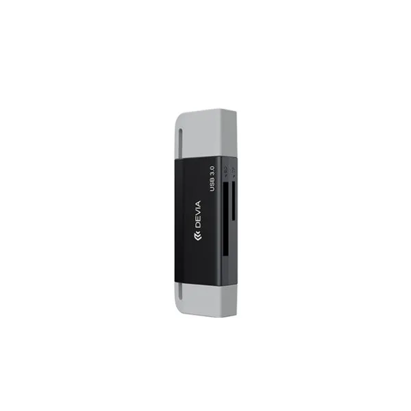 Lecteur de Carte (SD/TF) 2 en 1 Type C 3.0 (5Gbps) - Smart Series by DEVIA - image 2