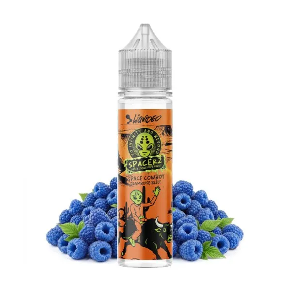 Space Cowboy (Framboise Bleue) 0mg 50ml - Spacerz by Liquideo