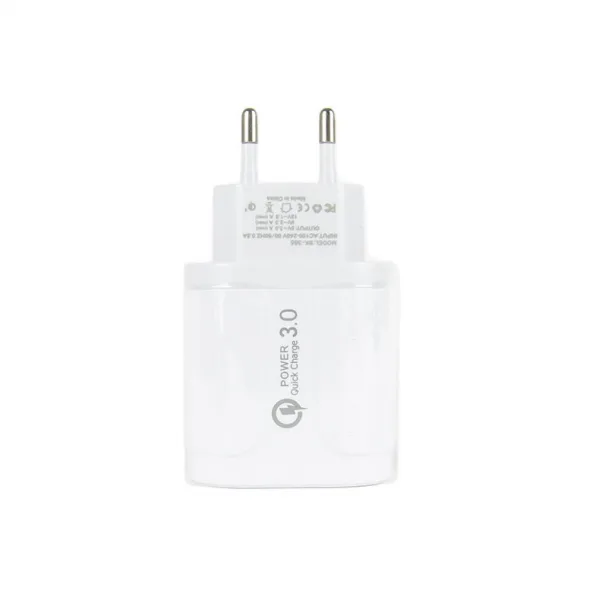 Adaptateur Secteur/USB 4 port 3,1A 5V Fast Charge 3.0 - BK385 (Blanc) - image 4
