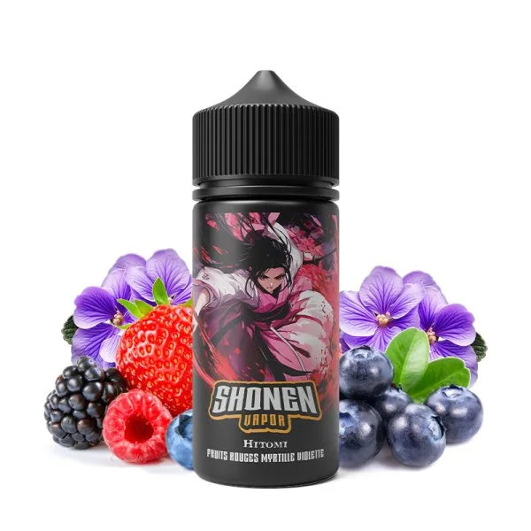 Hitomi (Fruits rouges/Myrtille/Violette) 0mg 100ml - Shonen Vapor - image 2