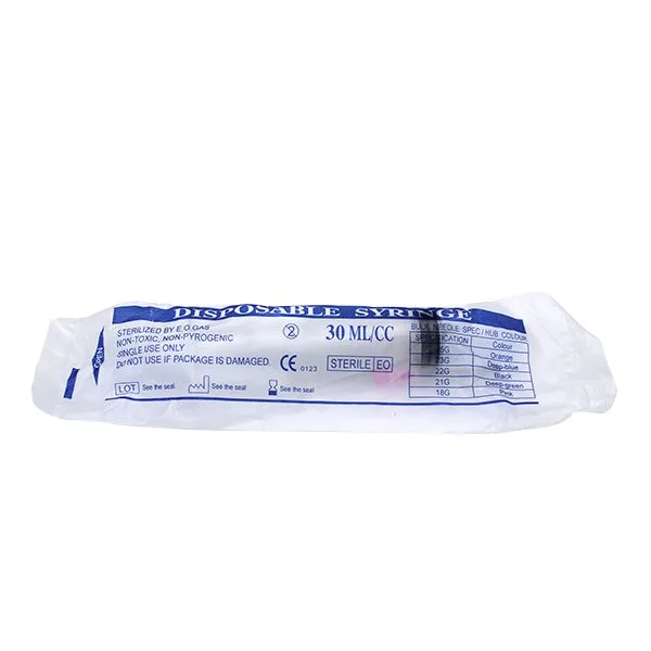 Seringue 30ml + aiguille - image 3