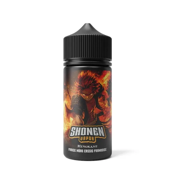 Hinokami (Fraise/Mûre/Cassis/Framboise) 0mg 100ml - Shonen Vapor - image 4