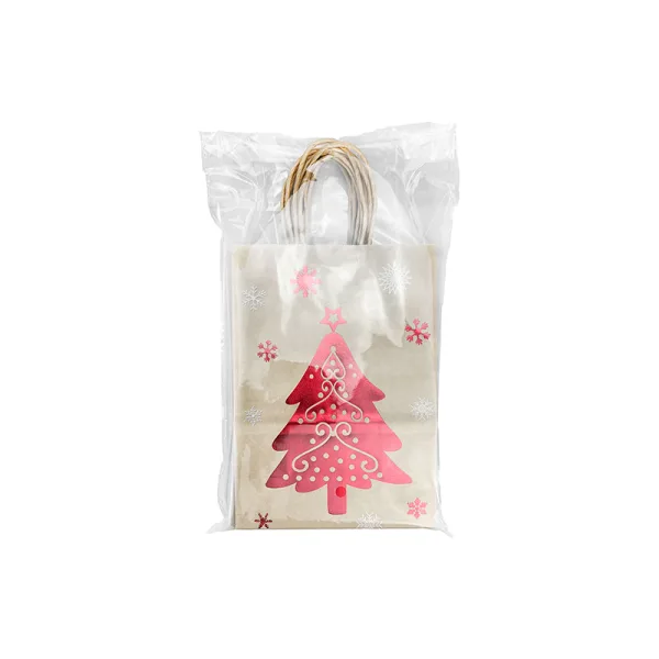 Sac Kraft Christmas Tree 27x21x11cm (10pcs) - image 6