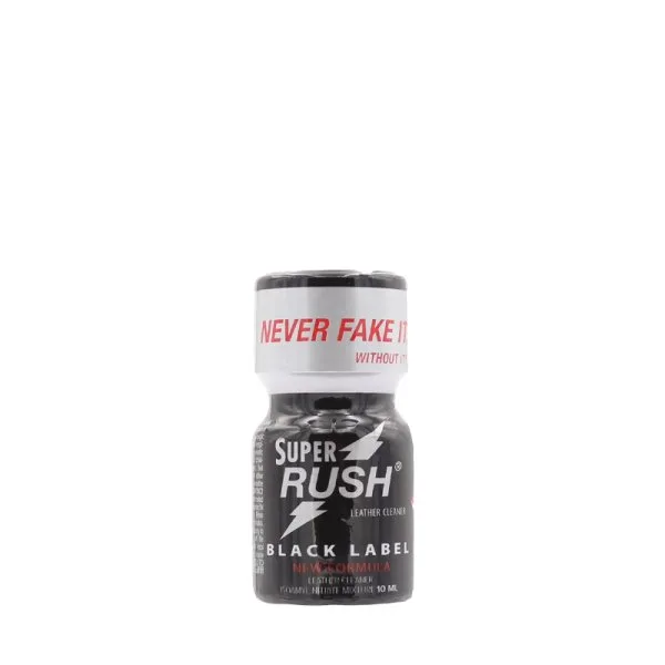 Poppers Super Black Label New Formula 10ml - Rush - image 2