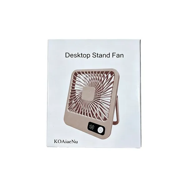 Mini Ventilateur de Bureau USB avec affichage digital - image 3
