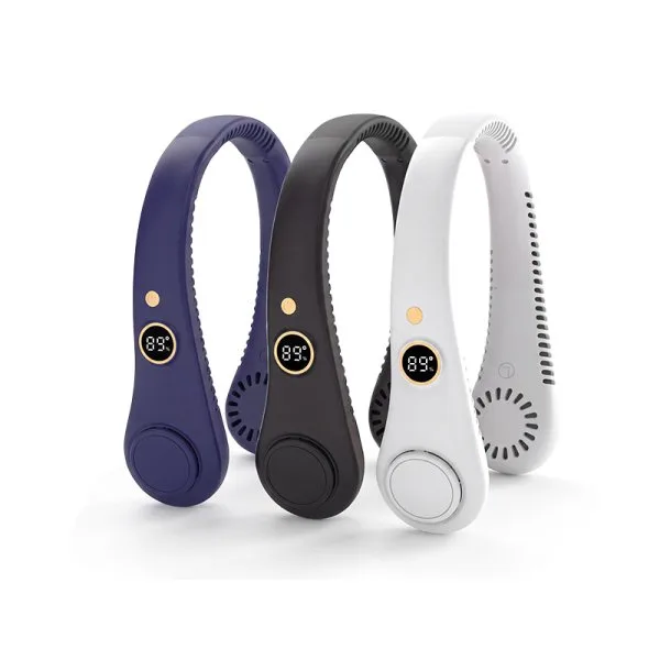 Ventilateur de Cou USB avec affichage digital - image 2