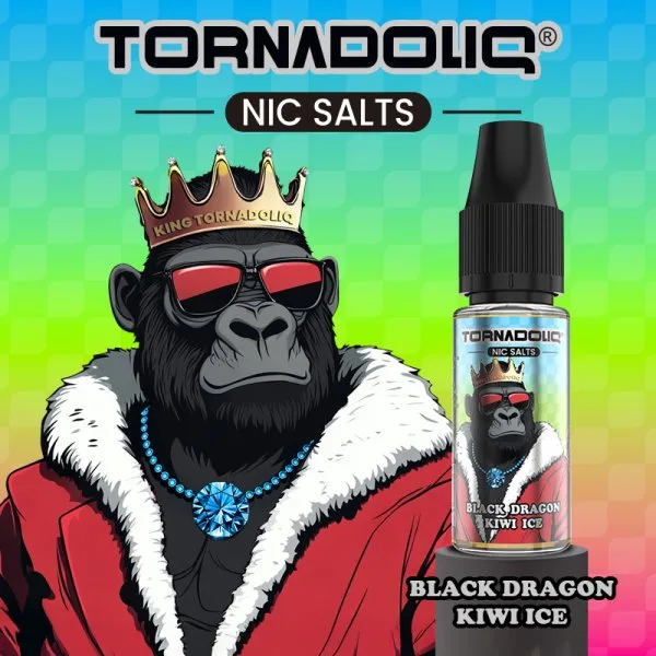 Black Dragon Kiwi Ice  10ml - Tornadoliq - image 2