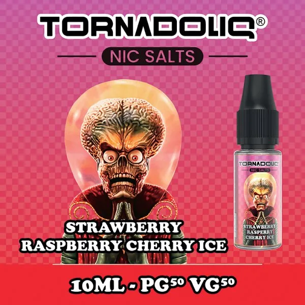 Strawberry Raspberry Cherry Ice 10ml - Tornadoliq - image 2