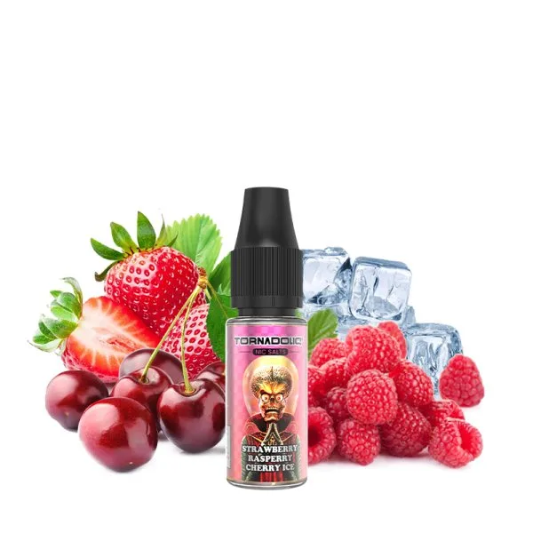 Strawberry Raspberry Cherry Ice 10ml - Tornadoliq - image 3