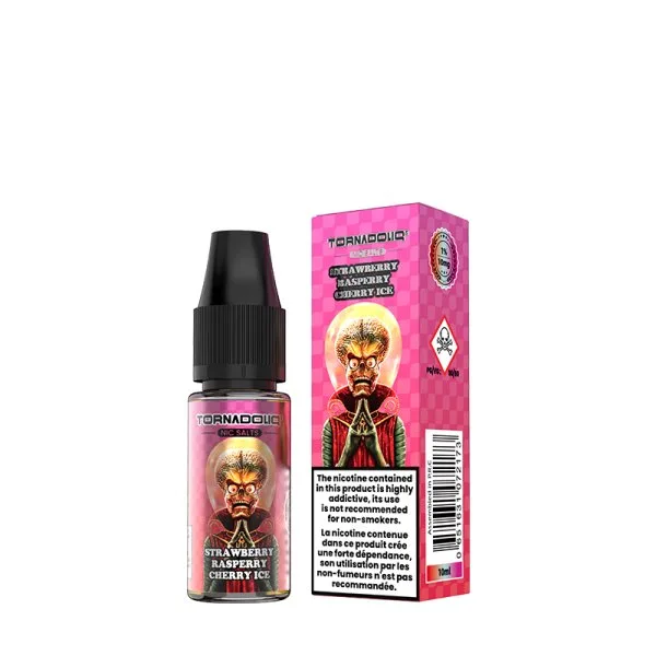 Strawberry Raspberry Cherry Ice 10ml - Tornadoliq - image 5