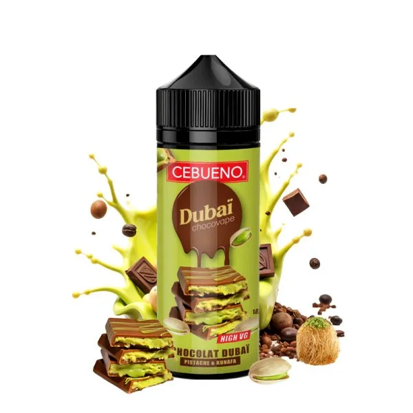 Dubaï Chocovape 0mg 100ml - Cebueno - image 2