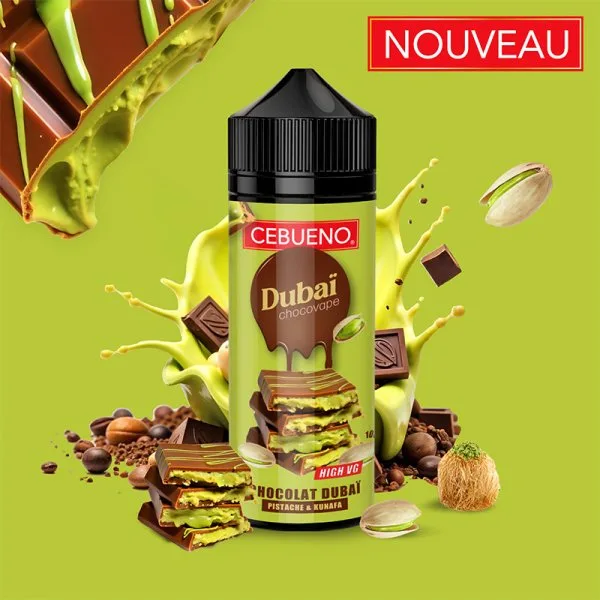 Dubaï Chocovape 0mg 100ml - Cebueno - image 3