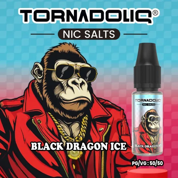 Black Dragon Ice (Blackcurrant Dragon Fruit Ice) 10ml - Tornadoliq - image 2