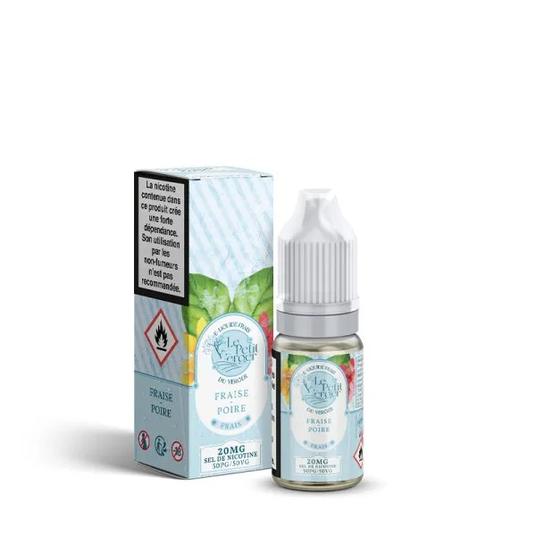 Fraise Poire Frais Nic Salts 10ml - Le Petit Verger by Savourea - image 4