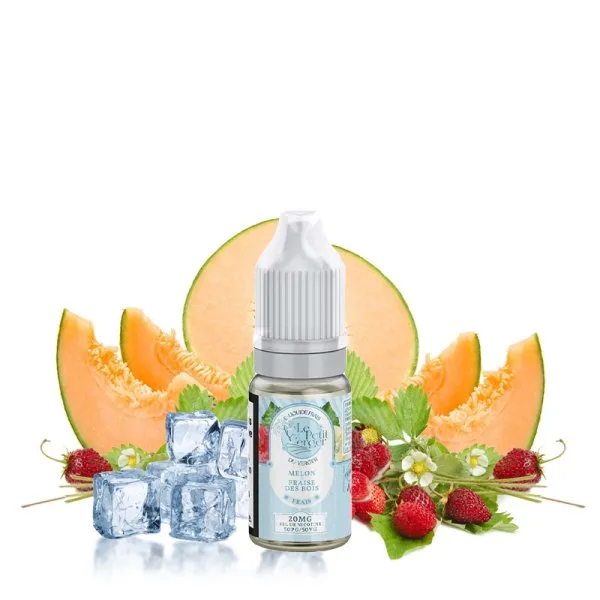 Melon Fraises des bois Frais Nic Salts 10ml - Le Petit Verger by Savourea