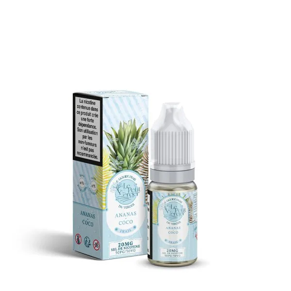Ananas Coco Frais Nic Salts 10ml - Le Petit Verger by Savourea - image 4