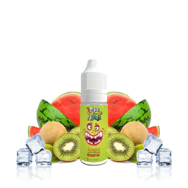 Canaille Pastèque Kiwi 10ml - Liquideo Multifreeze - image 2