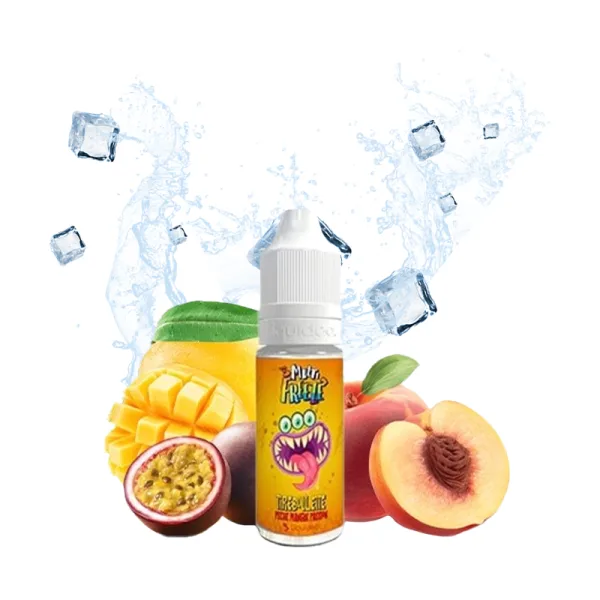 Tireboulette Pêche Mangue Passion 10ml - Liquideo Multifreeze - image 2