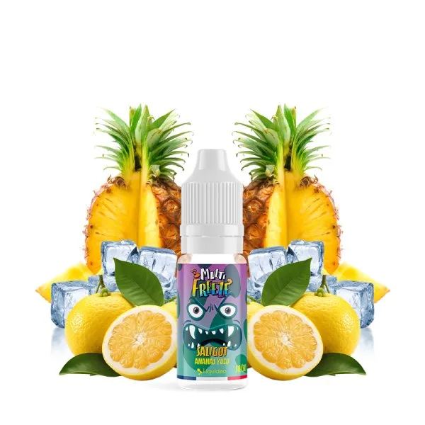 Saligot Ananas Yuzu 10ml - Liquideo Multifreeze - image 2