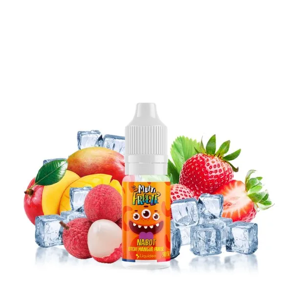 Nabot Litchi Mangue Fraise 10ml - Liquideo Multifreeze - image 2