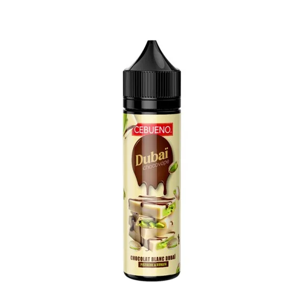 Dubaï Chocovape White 0mg 50ml - Cebueno - image 4