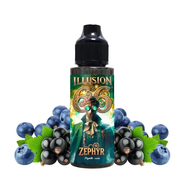 Zephyr 0mg 100ml - Illusion 66 by Juice 66
