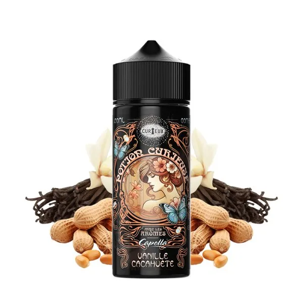 Vanille Cacahuète 0mg 100ml - Les Potions Curieuses by Curieux - image 2