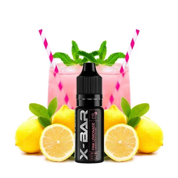 Pink Lemonade Nic Salt 10ml - X-Bar - image 2