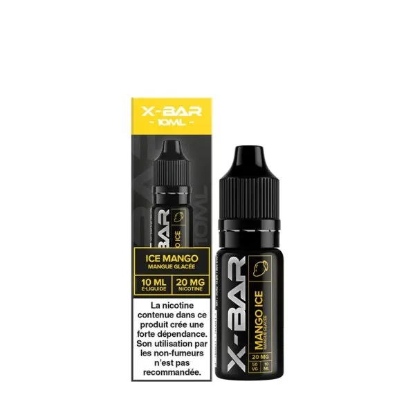 Mango Ice Nic Salt 10ml - X-Bar - image 4