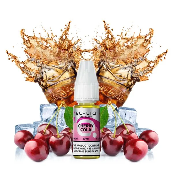 Cherry Cola Nic Salt 10ml - Elfliq by Elfbar