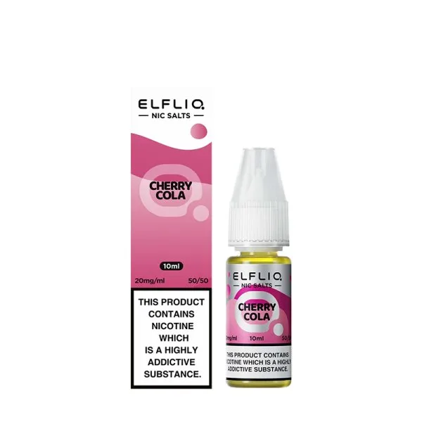 Cherry Cola Nic Salt 10ml - Elfliq by Elfbar - image 4