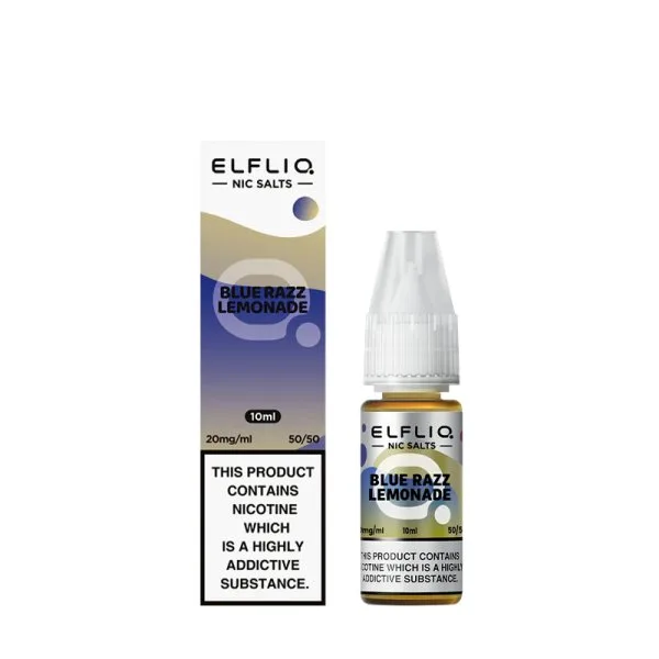 Blue Razz Lemonade Nic Salt 10ml - Elfliq by Elfbar - image 4