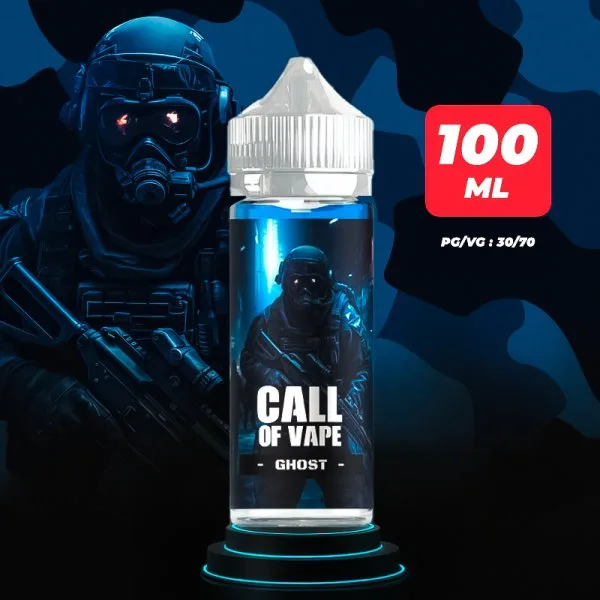 Ghost 0mg 100ml - Call Of Vape by Cloud Vapor - image 3