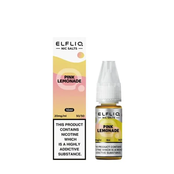 Pink Lemonade Nic Salt 10ml - Elfliq by Elfbar - image 4