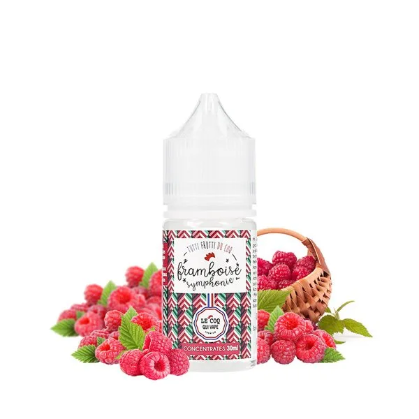 Concentré Framboise Symphonie 30ml - Le Coq Qui Vape - image 2