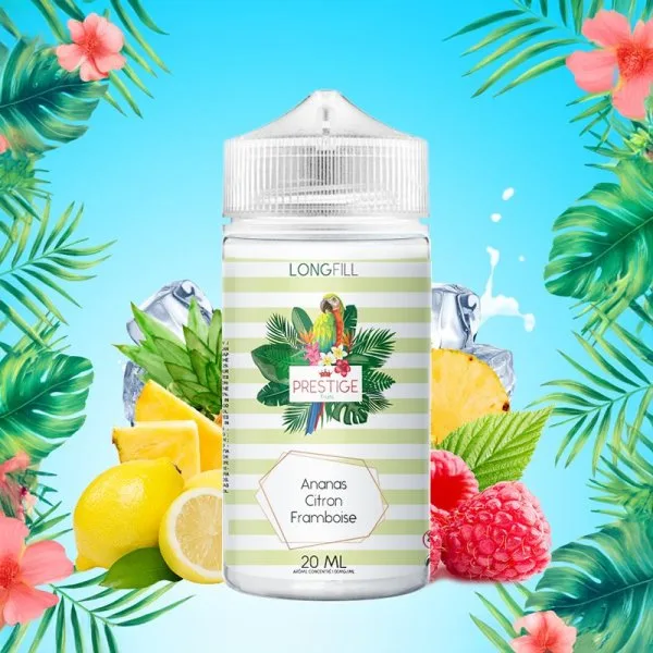 Long Fill (Arôme Concentré) Ananas Citron Framboise 0mg 20/120ml - Prestige Fruits - image 3