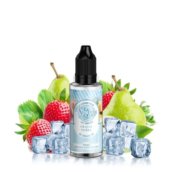 Concentré Fraise Poire Frais 30ml - Le Petit Verger by Savourea - image 2