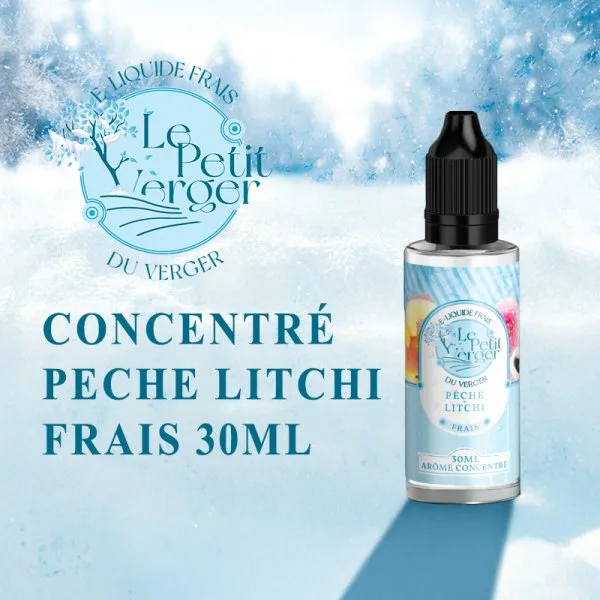 Concentré Peche Litchi Frais 30ml - Le Petit Verger by Savourea - image 3