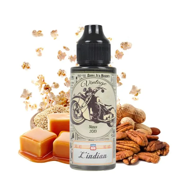 L'indian 0mg 100ml - Vintage by Juice 66 - image 2
