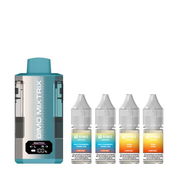 Mixtrix 2in1 80k + 4 E-liquides 850mAh 20ml / 2% - Bimo - image 5