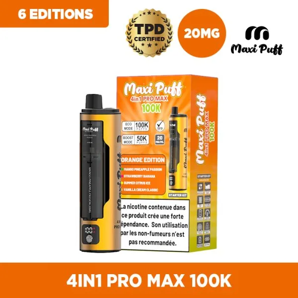Pro Max 4in1 100k 20mg - Maxi Puff - image 3