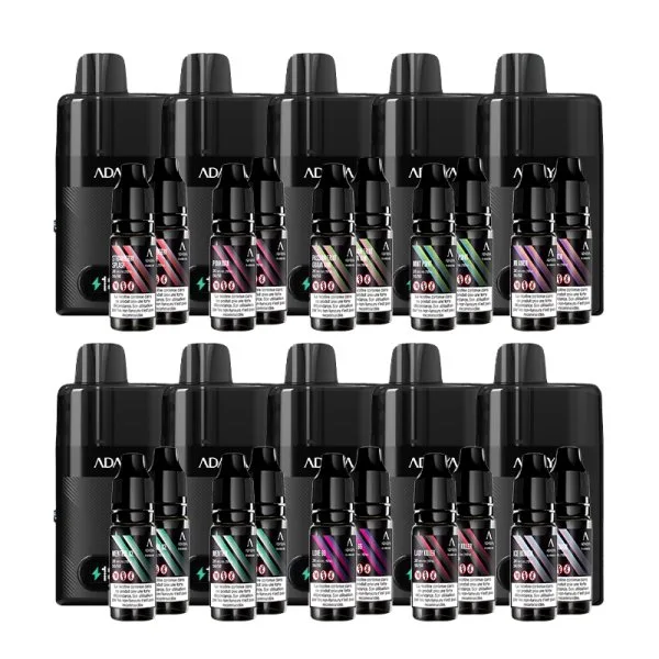 Starter Kit Levo 30K 1000mAh 10ml/2% - Adalya - image 4