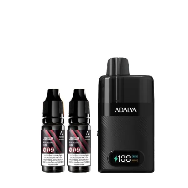 Starter Kit Levo 30K 1000mAh 10ml/2% - Adalya - image 20