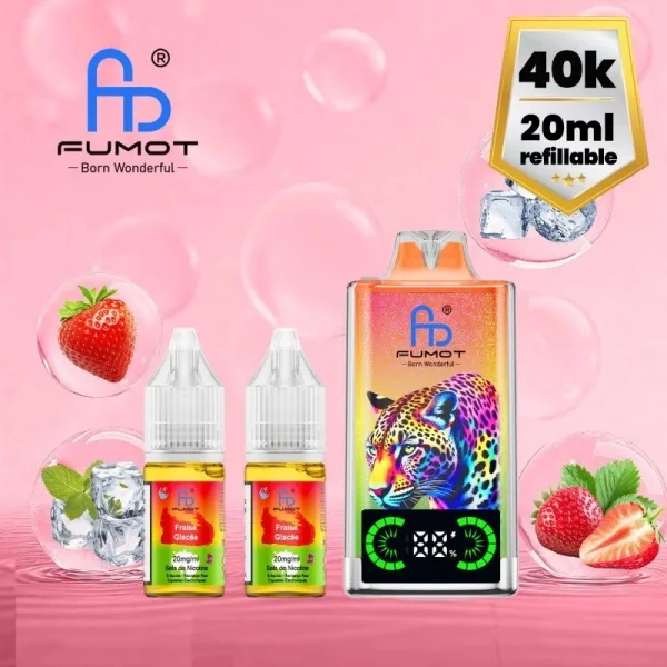 Leopard 40K Refillable 40000 Puffs 20mg - Fumot - image 2
