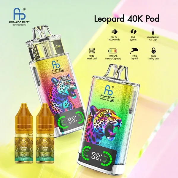 Leopard 40K Refillable 40000 Puffs 20mg - Fumot - image 4