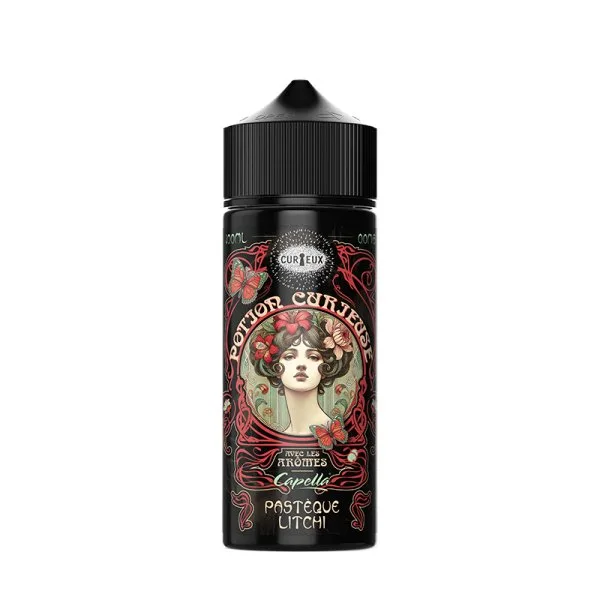 Pastèque Litchi 0mg 100ml - Les Potions Curieuses by Curieux - image 3